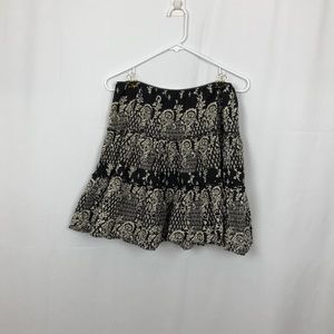 Andrew & Co. tiered skirt L